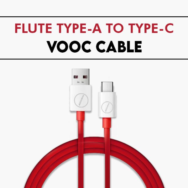 Flute Type-A to Type-C VOOC Cable