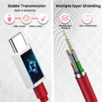 Flute Type-C to Type-C VOOC Cable