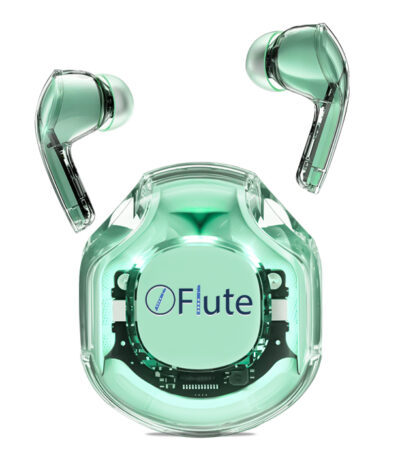 Flute Ultrapods Pro 2 Wireless Earbuds - Green