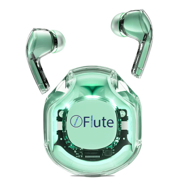 Flute Ultrapods Pro 2 Wireless Earbuds - Green